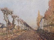 Chemin de la Machine Louveciennes, Alfred Sisley